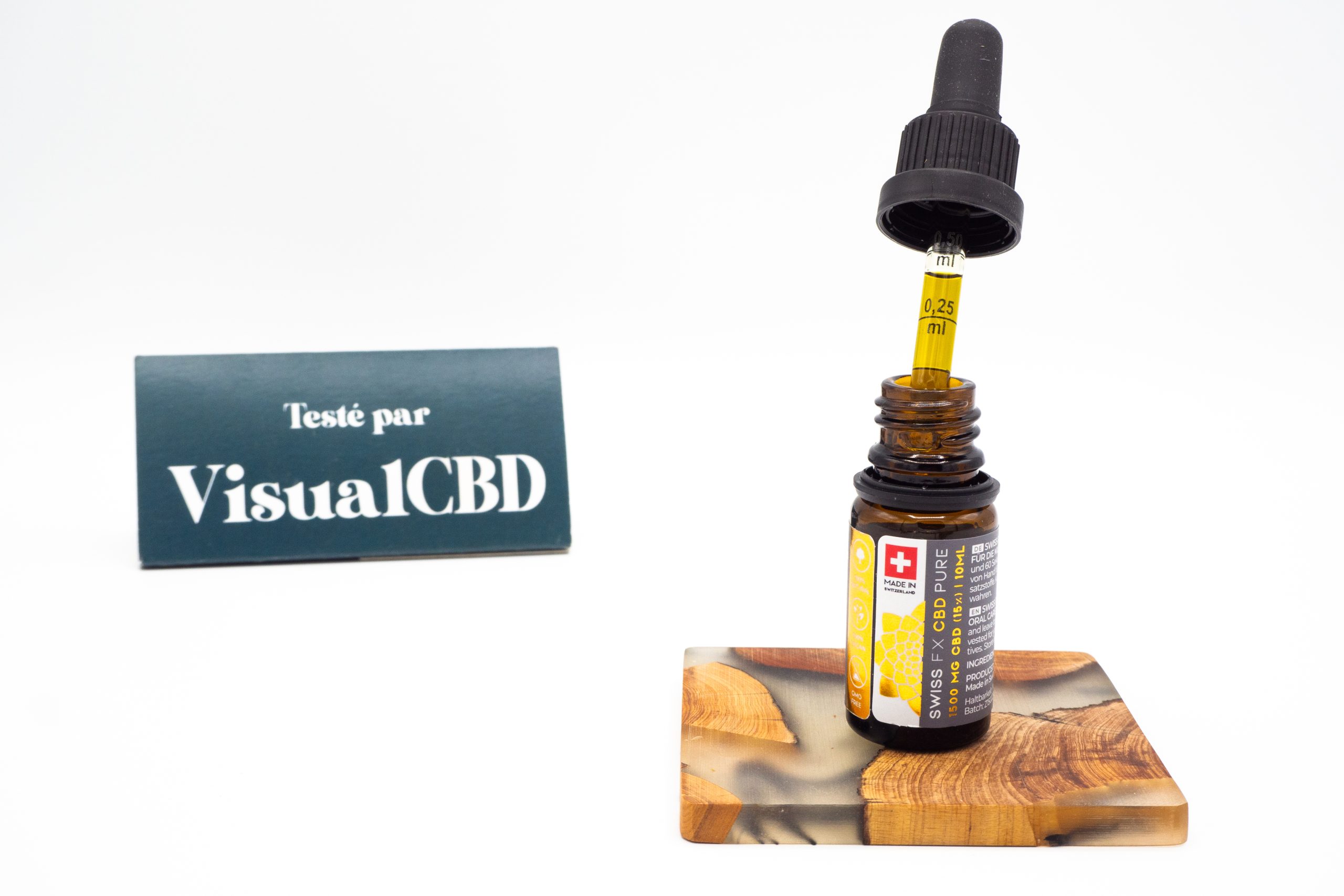 Swiss FX – Huiles – Huile de CBD Bio Pure 15%